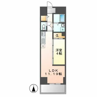 GRANDUKE東桜【1003号室】の間取り