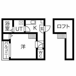 アルメリアⅡ【2階】の間取り