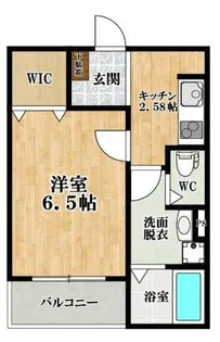 F style東新町2号館【1階】の間取り