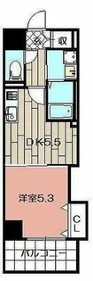 THE SQUARE・Central Residence【703号室】の間取り