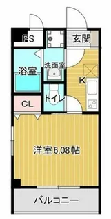マロット天神橋【11階】の間取り