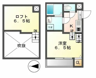 Villetta吹上【1階】の間取り