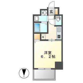 S-RESIDENCE上飯田West【10階】の間取り