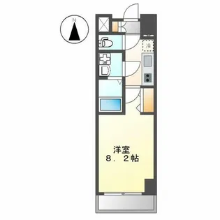 THE RESIDENCE SAKURAYAMA WEST【603号室】の間取り