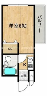 ラフォンテ杉本町【2階】の間取り