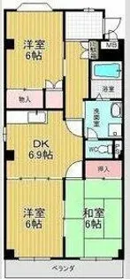 ホーステール諸ノ木【2階】の間取り