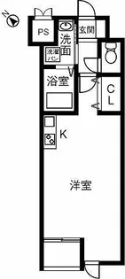 楠木の森【203号室】の間取り