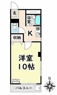 愛北ビル本笠寺【303号室】の間取り