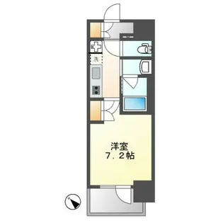 ザ・ライオンズフォーシア今池【202号室】の間取り
