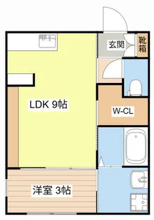 ラウレア【102号室】の間取り