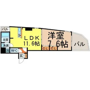 さくらHills富士見(さくらヒルズ富士見)【4階】の間取り