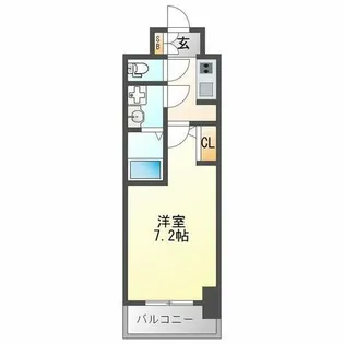 S-RESIDENCE大和田aline【10階】の間取り