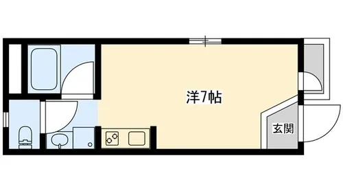WITH ROSE 姫路駅南【4階】の間取り