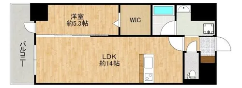 CREWS.REINE(クルーズ.レーヌ)【603号室】の間取り