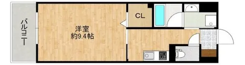 CREWS.REINE(クルーズ.レーヌ)【607号室】の間取り