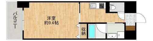 CREWS.REINE(クルーズ.レーヌ)【6階】の間取り