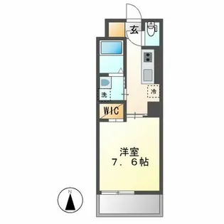 NISSYO BUILDING【806号室】の間取り