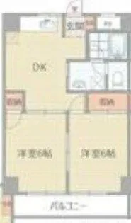 エクセルハイム川富【902号室】の間取り