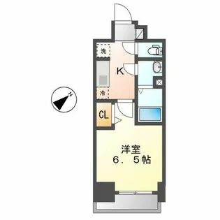 プレサンス鶴舞ファースト【12階】の間取り