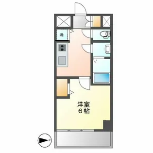 プレサンス錦プレミアム【4階】の間取り