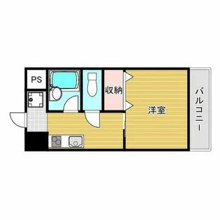 ラヴェールミナミ【4階】の間取り