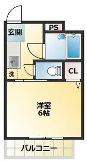 サンコービル【4階】の間取り