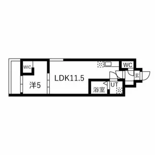 ジトローネ庄内【3階】の間取り