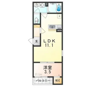 F+style一津屋1号館【2階】の間取り