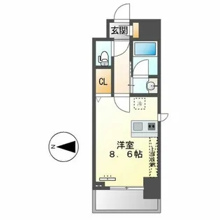 第2金山フクマルビル【7階】の間取り
