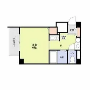 ジュネス高井田【4階】の間取り