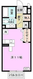 ルナコート【1階】の間取り