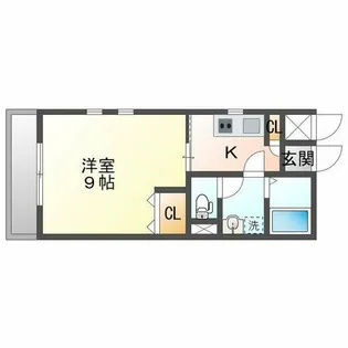 コージーヒル塩屋【2階】の間取り