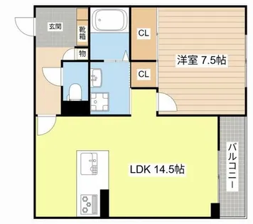 エクセルⅥ【203号室】の間取り
