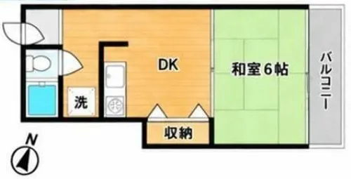 プレジデント椿【2804号室】の間取り