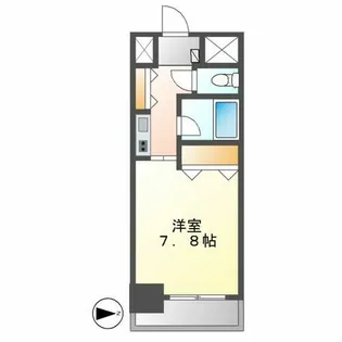 AXIS桜通内山【301号室】の間取り
