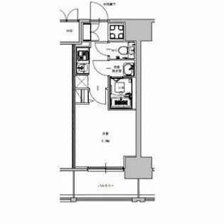 S-RESIDENCE金山flap(フラップ)【1404号室】の間取り