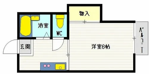 シーサイド西舞子B(山電)【2階】の間取り