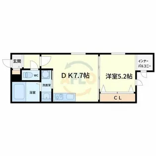 ハレルヤマンション【1階】の間取り
