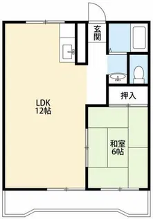 Gフォータン18【1階】の間取り