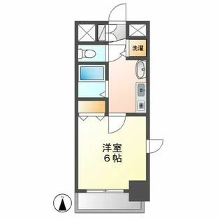 プレサンス桜通アベニュー【7階】の間取り