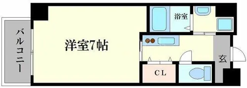 SunSun ABC【8階】の間取り