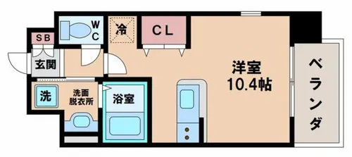 ヴィラルーチェ【2階】の間取り