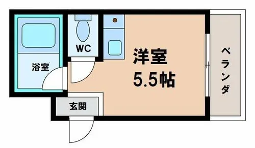 パールハイムアビコ【9階】の間取り