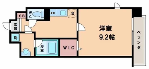 サンセール・ヴィラ【4階】の間取り