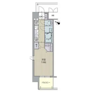 パルティール笠寺【3階】の間取り