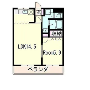 Green Village【1階】の間取り