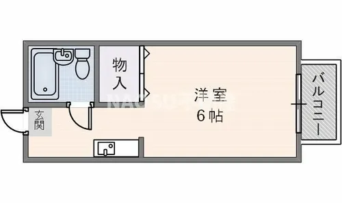 サンシティ本町【108号室】の間取り