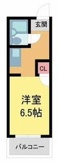 ヴィラ楠の木【1階】の間取り