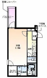 フジパレス鳳駅西Ⅲ番館【102号室】の間取り