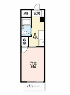 愛知県岡崎市中島西町2丁目【アパート】の間取り